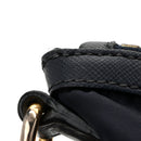 Saffiano Tessuto Nylon Shopping Tote Royal Blue
