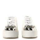 Naplak Crystal Low Top Platform Sneakers 40 White