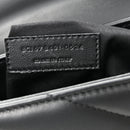 Calfskin Y Quilted Monogram Toy Loulou Crossbody Bag Black