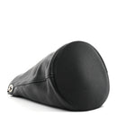 Vitello Daino Bucket Bag Black