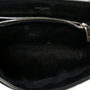 Calfskin Y Quilted Monogram Medium Loulou Chain Satchel Black