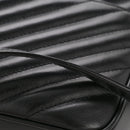 Calfskin Matelasse Monogram Lou Camera Bag Black