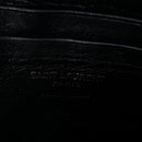 Calfskin Matelasse Monochrome Monogram Mini Lou Camera Bag Black