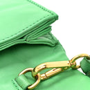 Nappa Matelasse Clutch Menta