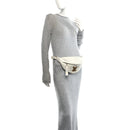 Calfskin New Wave Bumbag Snow