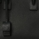 Grained Calfskin Small Sac De Jour Black