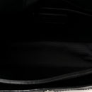 Crinkled Calfskin Matelasse Monogram Baby Niki Chain Satchel Black