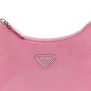 Tessuto Nylon Saffiano Mini Re-Edition 2005 Bag Begonia