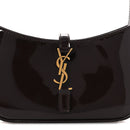 Patent Calfskin Le 5 A 7 Mini Hobo Spicy Chocolate