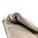 Lambskin Quilted Toy Loulou Puffer Monogram Chain Satchel Crema Soft
