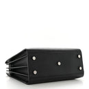 Grained Calfskin Baby Sac De Jour Black