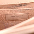 Calfskin Medium Monogram Sunset Marble Pink
