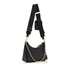 Saffiano Lux Re-Edition 2005 Shoulder Bag Black