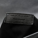 Calfskin Y Quilted Monogram Medium Loulou Chain Satchel Black