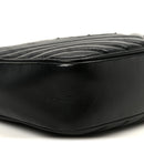Calfskin Matelasse Monogram Monochrome Lou Camera Bag Black