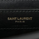 Smooth Calfskin Medium Classic Monogram Kate Tassel Satchel Black