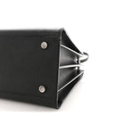 Grained Calfskin Small Sac De Jour Black
