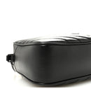 Calfskin Matelasse Monogram Monochrome Lou Camera Bag Black