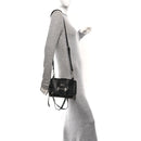 Glace Calf Soft Cahier Bag Black Astrale