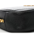 Grain De Poudre Matelasse Monogram Mini Lou Camera Bag Black