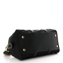 Re-Nylon Saffiano Medium Re-Edition 1978 Top Handle Bag Black