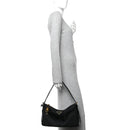 Re-Nylon Vitello Large Aimee Shoulder Bag Black