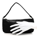 Tessuto Nylon Pochette Bag Black