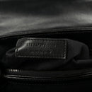 Calfskin Y Quilted Monogram Monochrome Toy Loulou Crossbody Bag Black