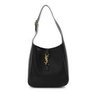 Smooth Calfskin Small Le 5 A 7 Soft Hobo Black