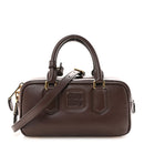 Calfskin Mini Arcadie Top Handle Bag Briarwood