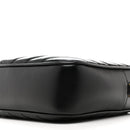 Calfskin Matelasse Monogram Lou Camera Bag Black