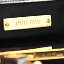 Metallic Matelasse Lux Mini Crossbody Tote Cromo