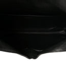 Grained Lambskin Cassandre Envelope Pouch Black