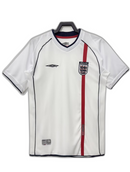 England 2002 I Home Jersey - Retro Version | Free Shipping + Keychain Gift