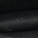 Coated Canvas Medium La Greca Signature Pouch Black Caramel