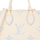 Empreinte Monogram Giant Onthego PM Latte Candy Blue