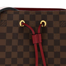 Damier Ebene Neonoe MM Cherry Berry