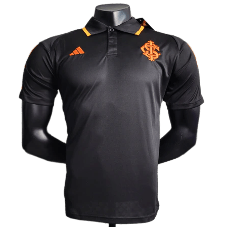 Internacional 23/24 Polo Edition Jersey - Black - Fan Version | Free Shipping + Keychain Gift