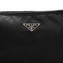 Tessuto Nylon Pochette Bag Black