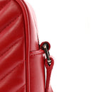 Calfskin Matelasse Monogram Lou Camera Bag Red