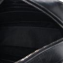 Calfskin Matelasse Monogram Lou Belt Bag Black