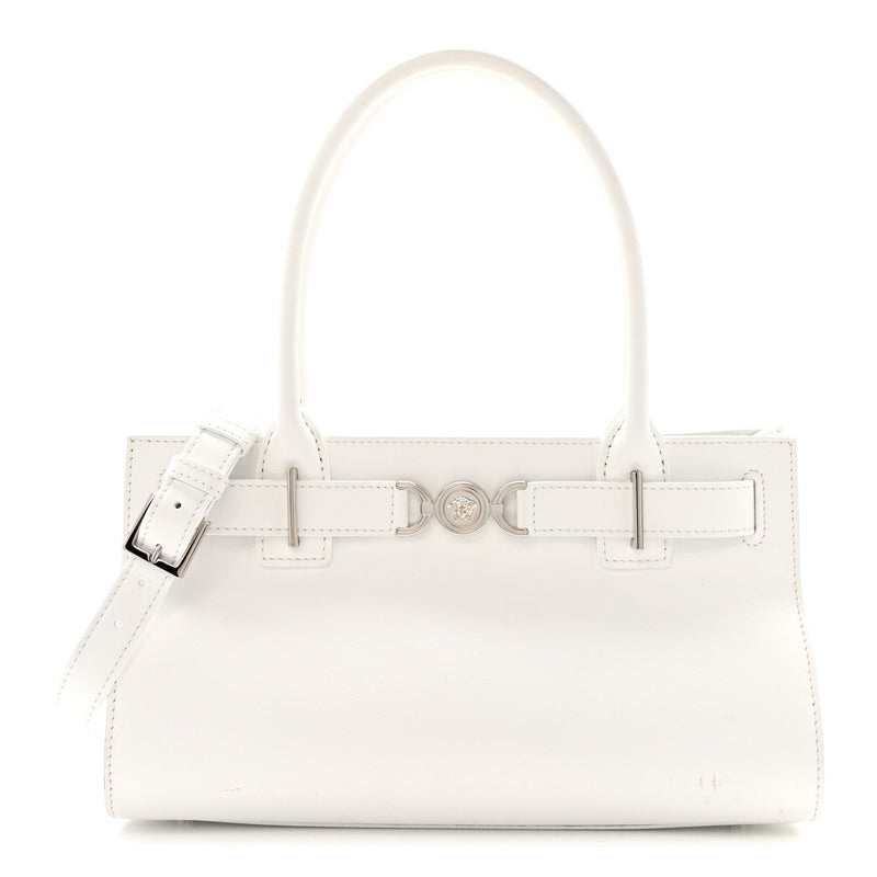 Calfskin Medusa '95 Tote Bag White