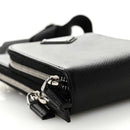 Saffiano Smartphone Case Crossbody Black