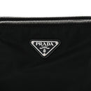 Re-Nylon Saffiano Re-Edition 2000 Double Zip Crossbody Bag Black