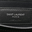 Calfskin Y Quilted Monogram Toy Loulou Crossbody Bag Black