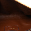 Raffia Monogram Tassel Kate 99 Dark Nude