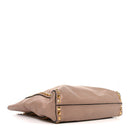 Soft Calf Studded Shopping Tote Cammeo
