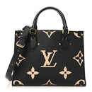 Empreinte Monogram Giant Onthego PM Black Beige