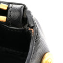 Saffiano Small Galleria Double Zip Tote Black