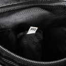 Re-Nylon Vela Saffiano Medium Backpack Black
